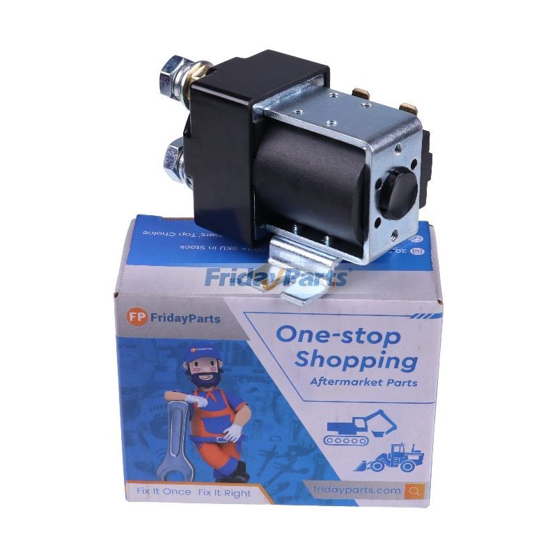 Contacteur de pompe auxiliaire 24 V 100 A 74268GT pour Genie V-1832 V-1854 V-2470 GS-1530 GS-1532 GS-1932 GS-2632 GS-3232 GS-4046