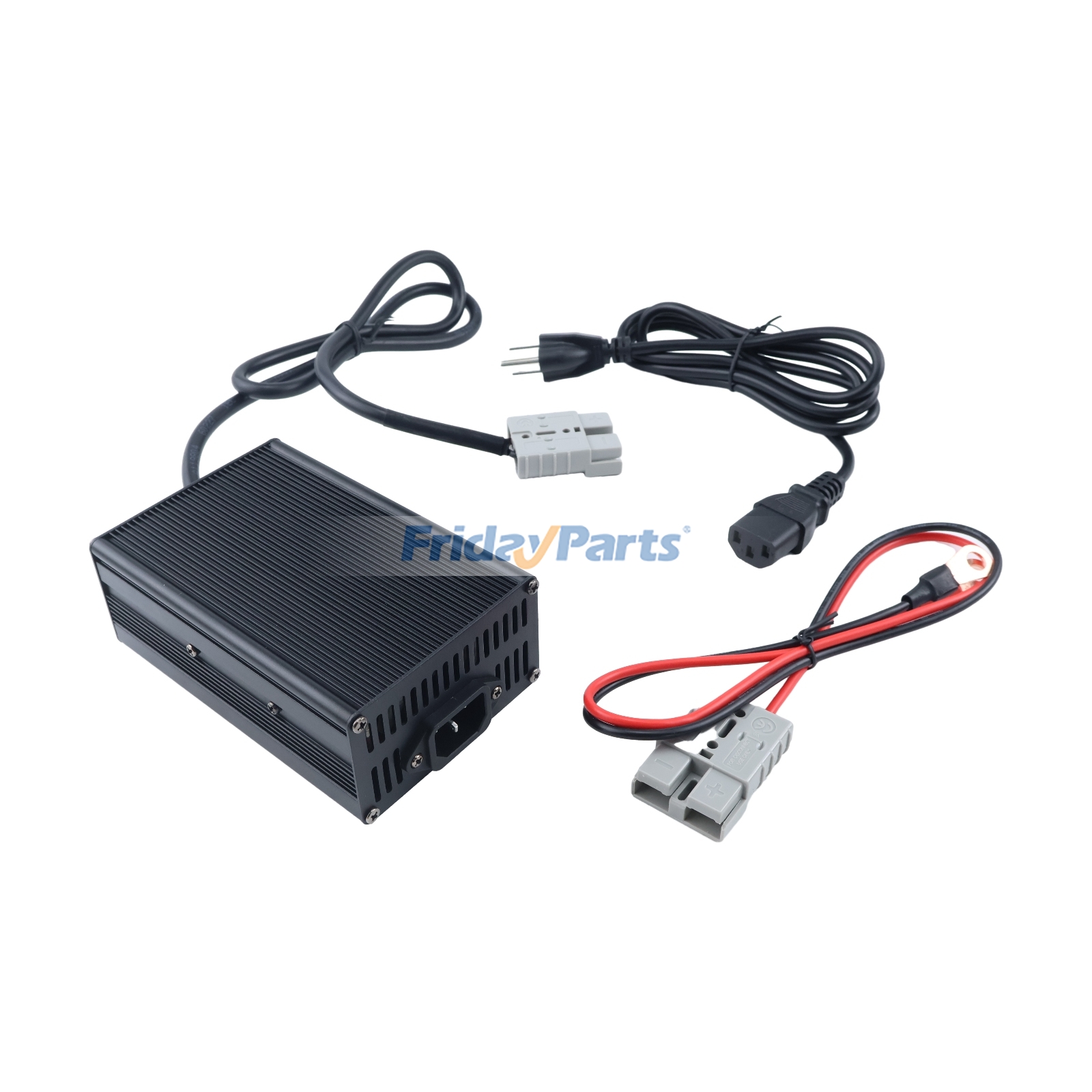 Caricabatterie per batterie LiFePO4 da 24 V 10 A, alimentatore intelligente da 29,2 V con connettore Anderson e indicatore LED per batterie a ciclo profondo da 30 Ah a 150 Ah.