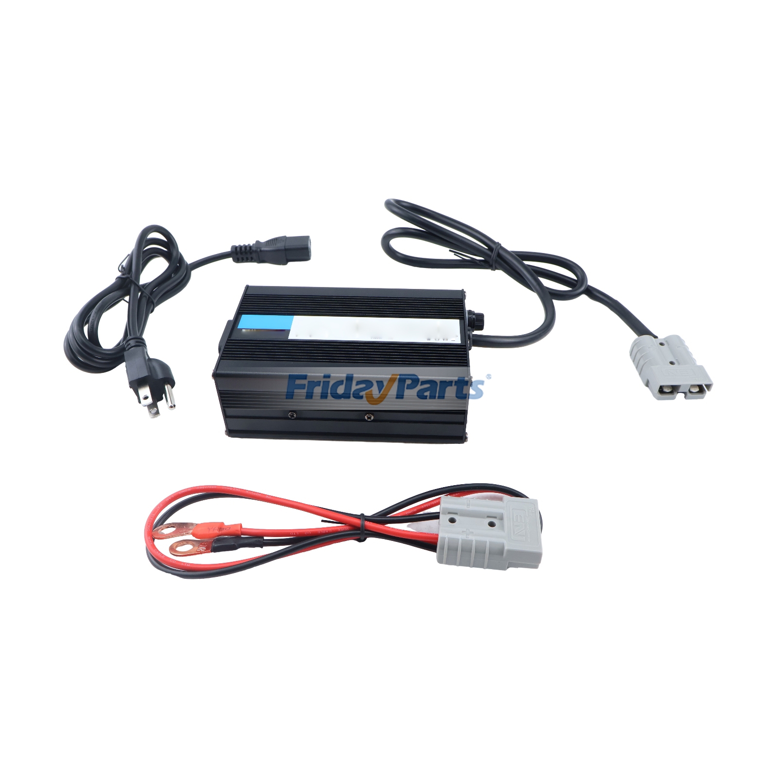 Caricabatterie per batterie LiFePO4 da 24 V 10 A, alimentatore intelligente da 29,2 V con connettore Anderson e indicatore LED per batterie a ciclo profondo da 30 Ah a 150 Ah. per 