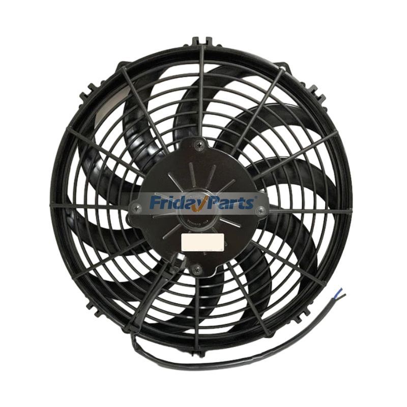 24V 11" Aftermarket Spal VA09-BP8/C-54A Condenser Puller Fan for Harvester Generator Marine