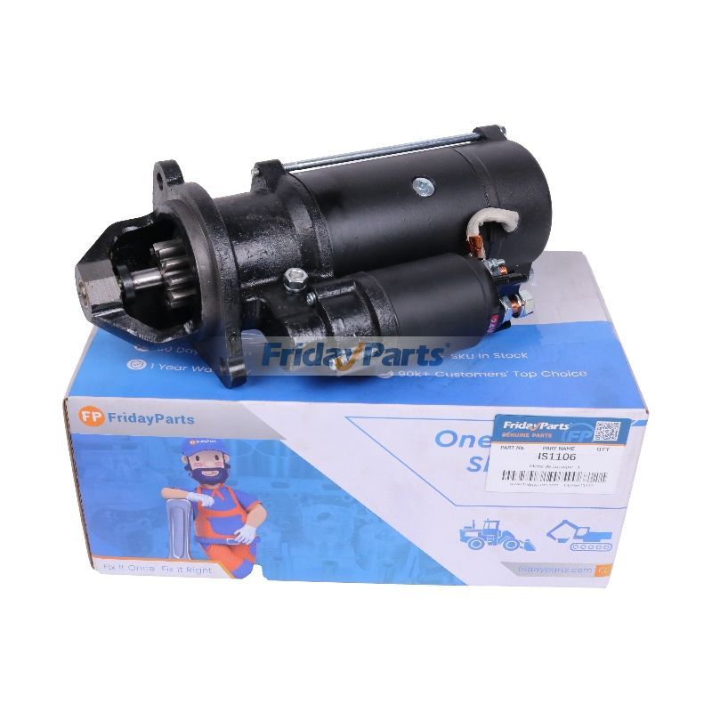 24V 11T Starter Motor 320/09347 for JCB NA TC TCA ECOMAX TCAE