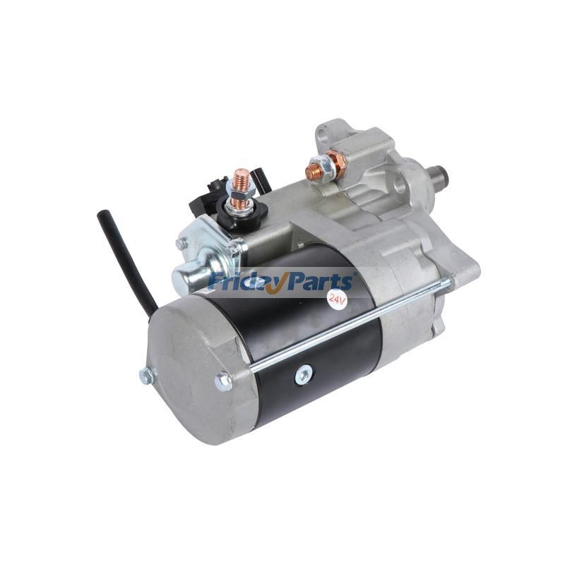 JOHN DEERE用用24V 11T スターター モーター RE500345、John Deere エンジン 3029 4039 4045 6068 掘削機 120D 160LC 200DL 240DLC 270CLC 用