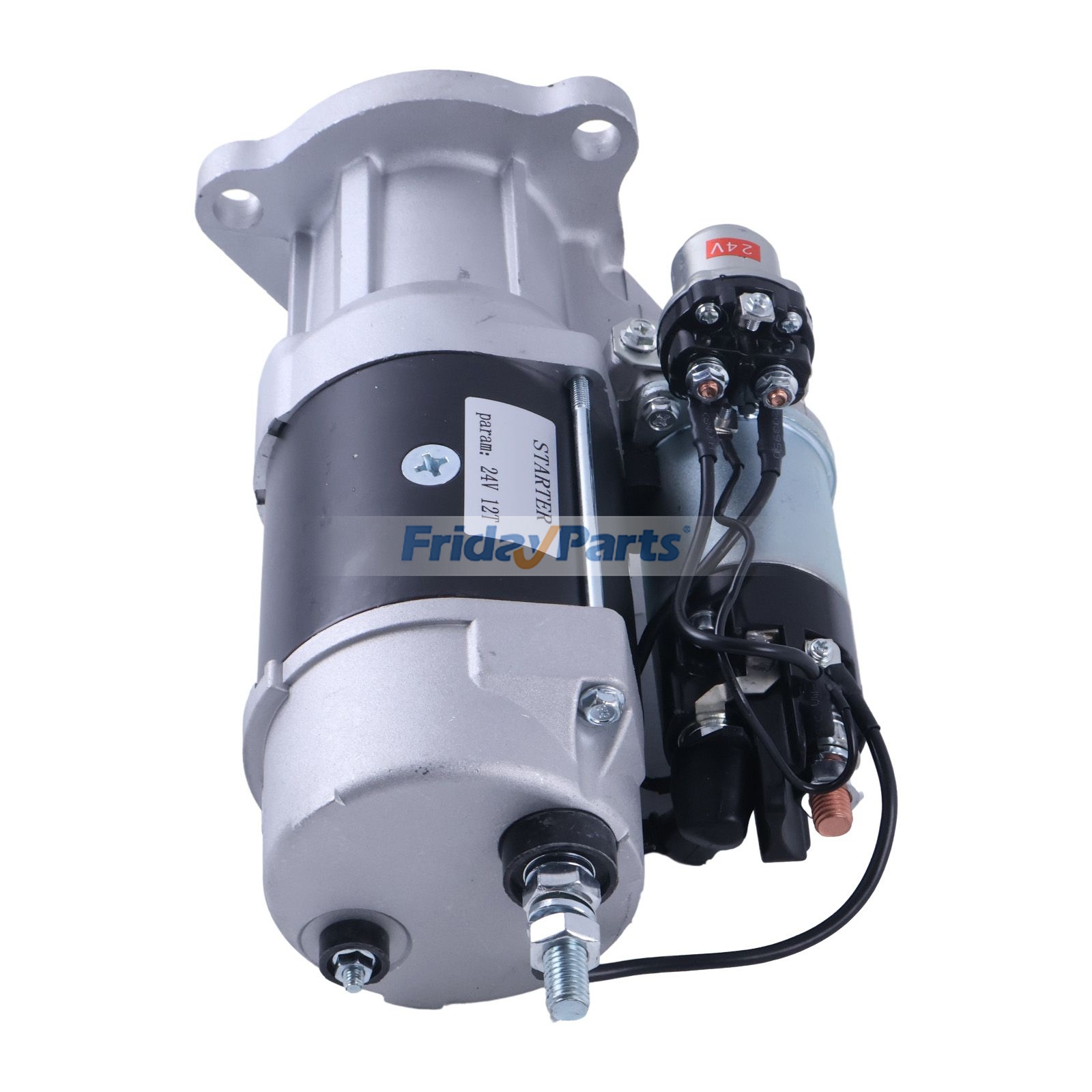 Compre Motor de partida 24V 12T 39MT 5284105 5284106 para escavadeira Cummins Engine ISC 6CT 8.3L CASE 9040 9040B 9045B na FridayParts