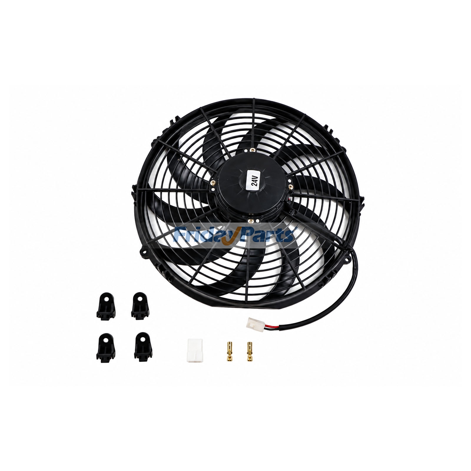 24 V, 13-calowy wentylator skraplacza klimatyzacji z prostym ostrzem – zastępuje Spal VA13-BP51/C-35A