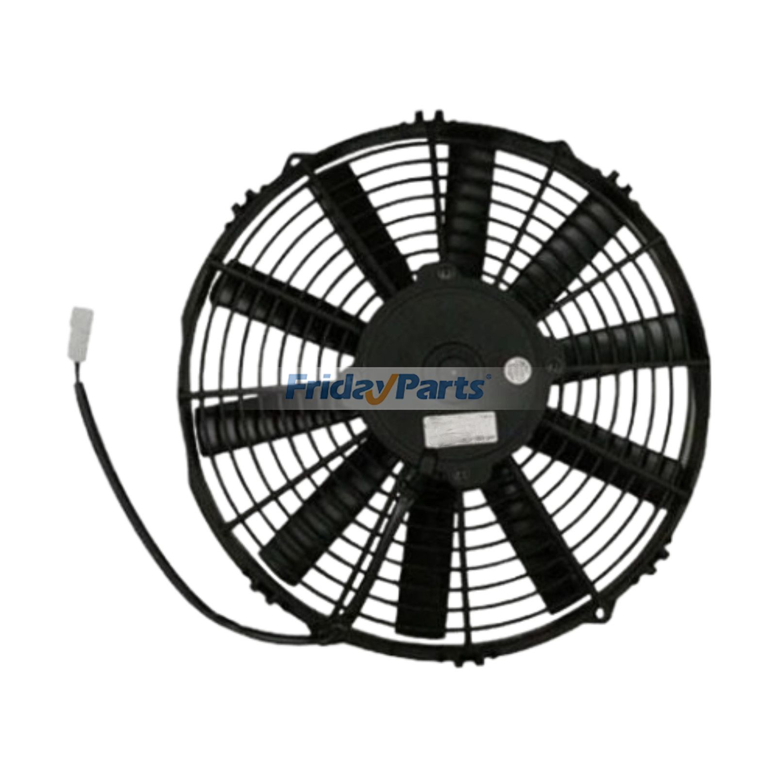 24V 13" Straight Blade A/C Condenser Fan - Replaces Spal VA13-BP51/C-35A