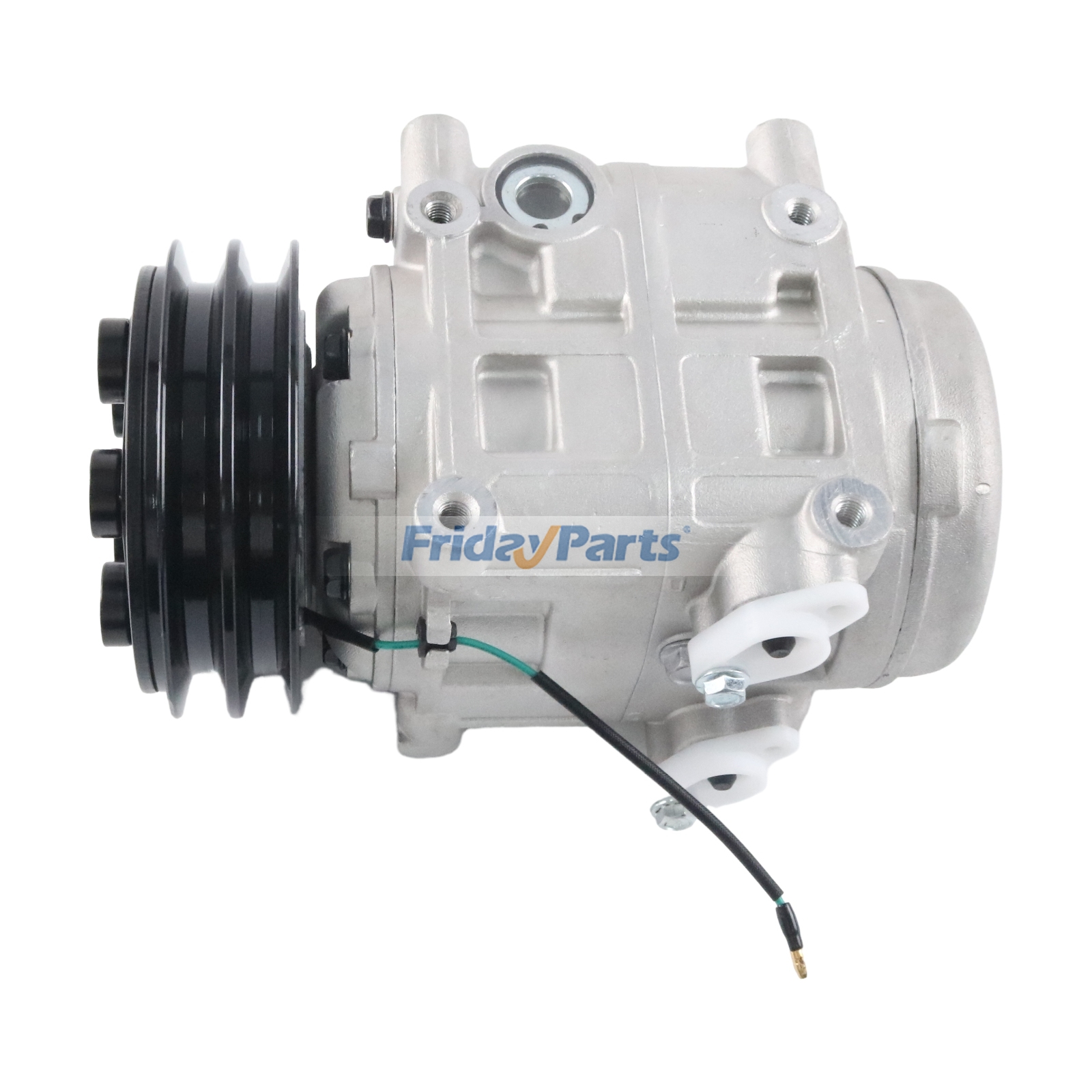 Compresor de aire acondicionado DKS32C de 24 V y 2 ranuras, de 152 mm, de repuesto para Valeo 506010-1720 y 506210-0511.