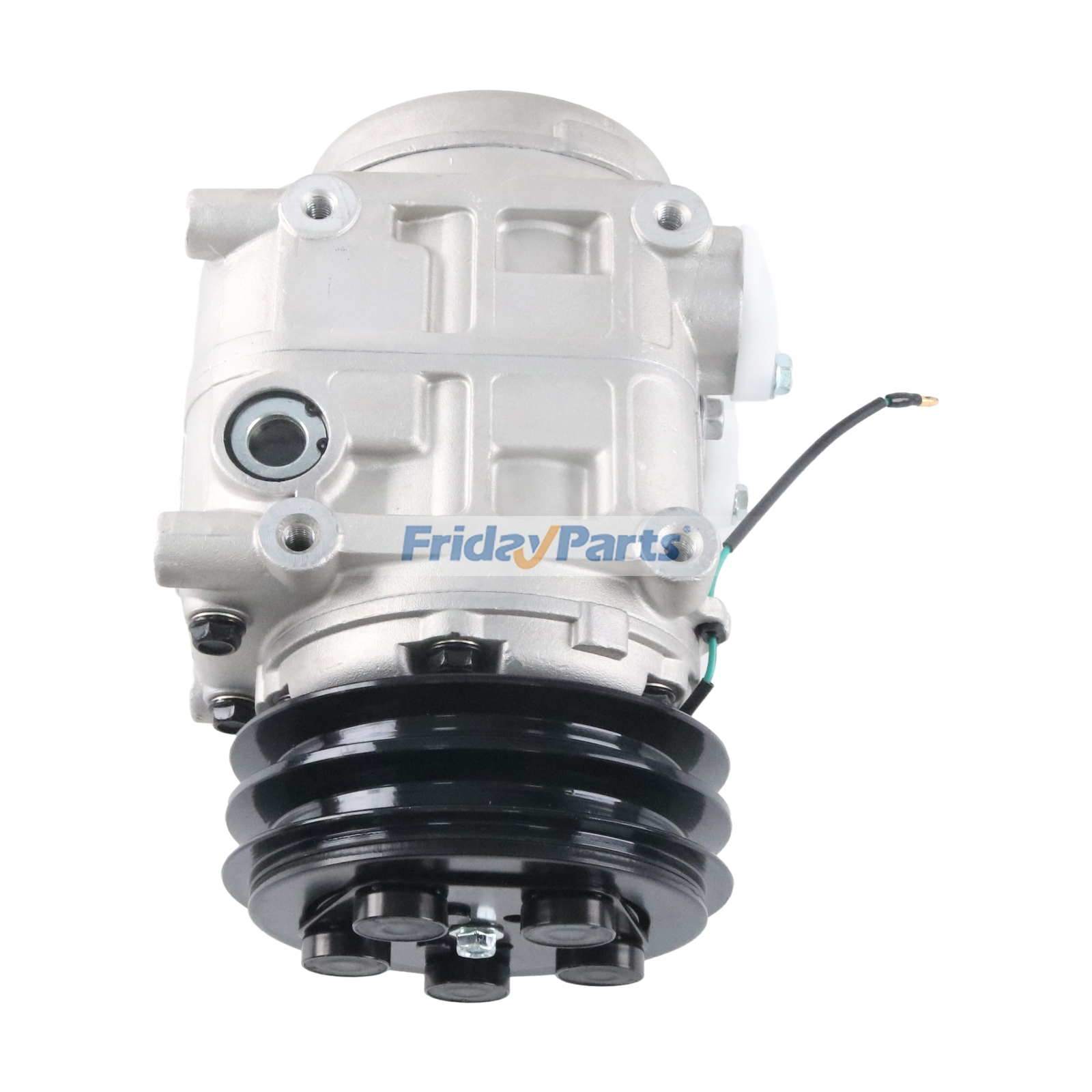 Compresor de aire acondicionado DKS32C de 24 V y 2 ranuras, de 152 mm, de repuesto para Valeo 506010-1720 y 506210-0511. para Vehículo Para OTRA MARCA FridayParts