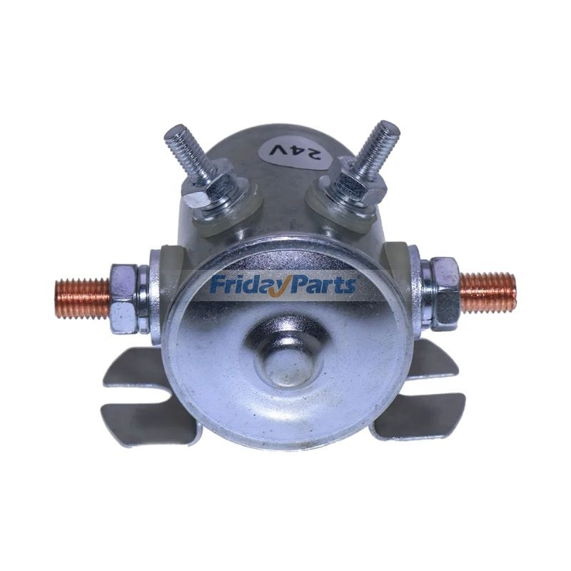 24V 200A 4-Terminal Starter Solenoid Relay 586-905 - Compatible With JLG & Skyjack Scissor Lifts, Cummins Engine