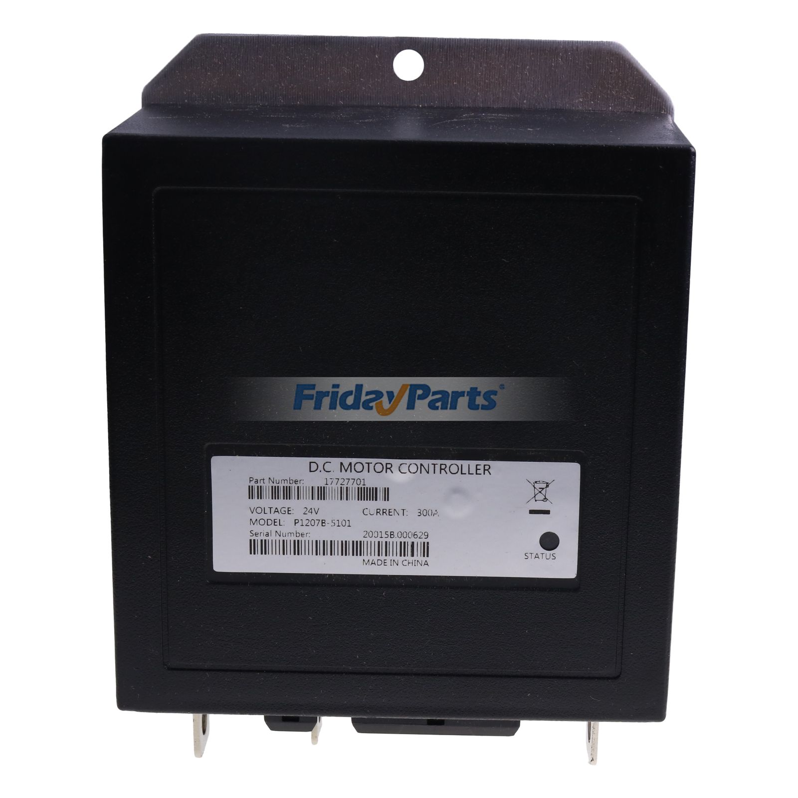 Controlador de motor de CC de 24 V y 250 A, 1207A-4106, para Curtis 0-5 V