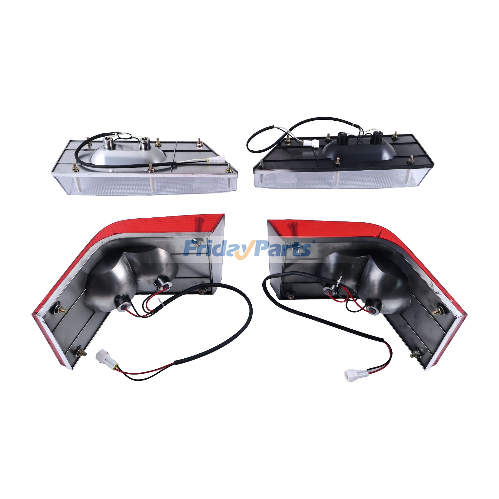 Conjunto de lâmpadas 24V 25W 2456U104F3 2456U105F4 2456U105F3 2456U104F4 para Kobelco SK100 SK120 SK130 SK200 SK210 SK220 SK250 SK300