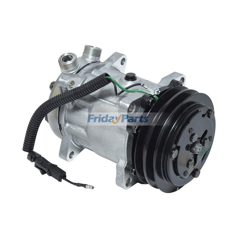 SD510 A/C Compressor 12V 2-Groove – Replacement For Ski 9120, LE1000 & More