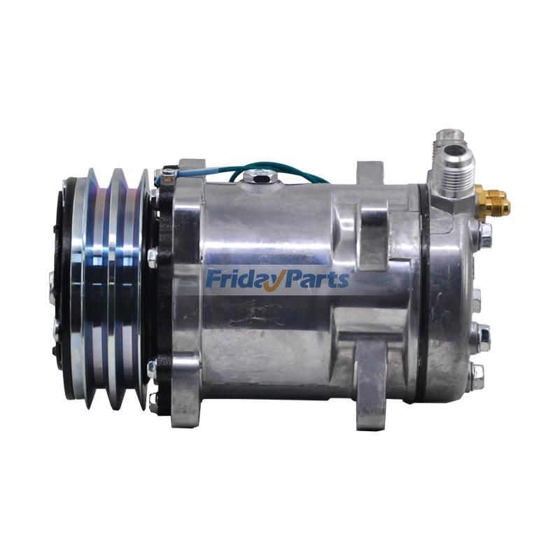 24V 2PK 132mm SD510 A/C Compressor 9139 9105 9106 R44120 for CASE Tractor 1150D 1450B 1150E 1455B 1550 1155D 850D 855D 1155E