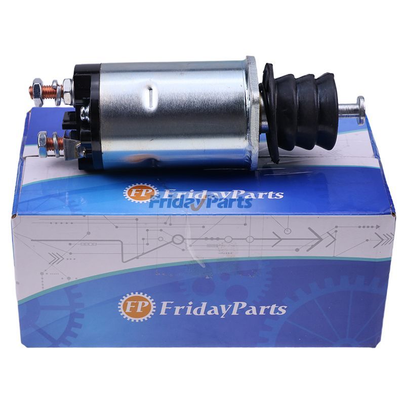 Solenoide de 3 terminales de 24 V 600-813-3130 SSNK-958 para motor Komatsu 4D95L 4D95S Topadora de cadenas D21A-6