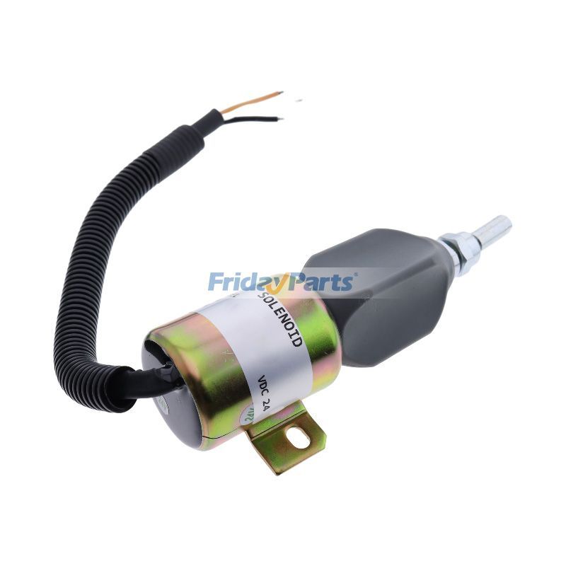 24V 3 Wires Stop Solenoid 600-815-7550 SA-4269-24 for Komatsu 4D102E-1 6D102E-1 4D95L-1 Engine WA320 WA320-3 D41E-6 GD355A-3