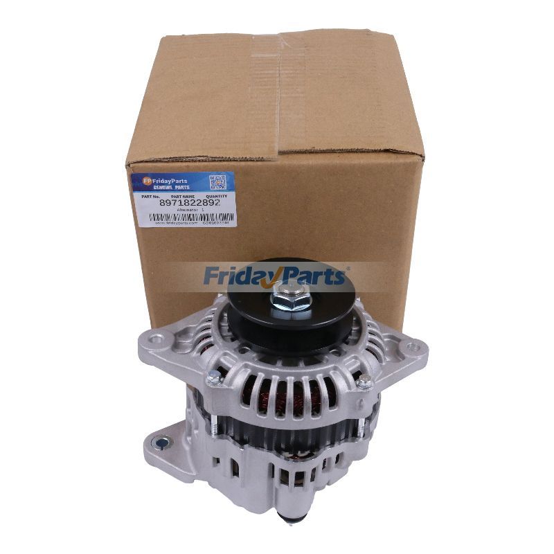 24V 30A Alternator 8971822892 for Isuzu Engine 4JG1 Kobelco