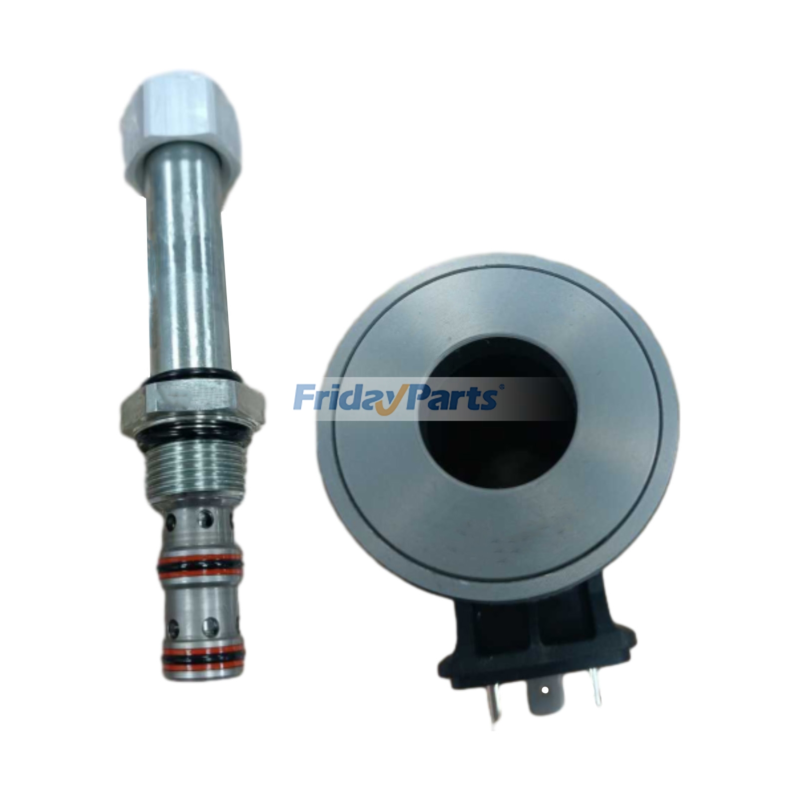 Válvula solenoide de 24V com plugue de 3 pinos, substituta da Hydraforce PV70-30A-0-N-24DG