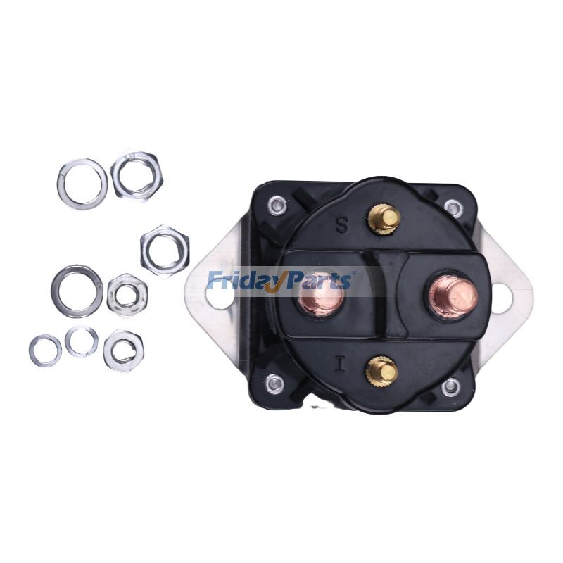Interrupteur relais solénoïde 24 V à 4 bornes pour moteur de treuil de FridayParts