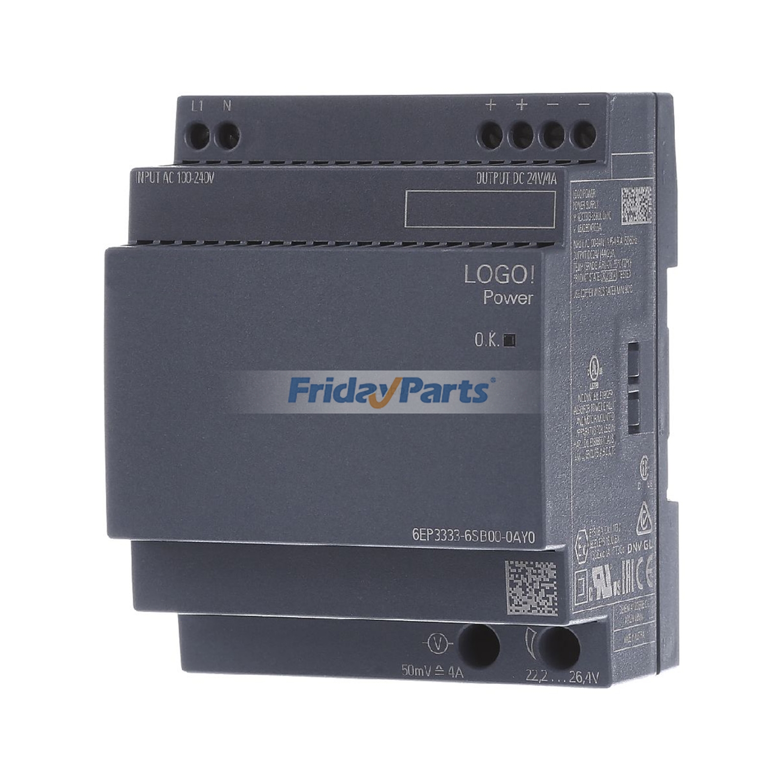 24V 4A Power Supply Charger Replacement for Siemens 6EP3333-6SB00-0AY0