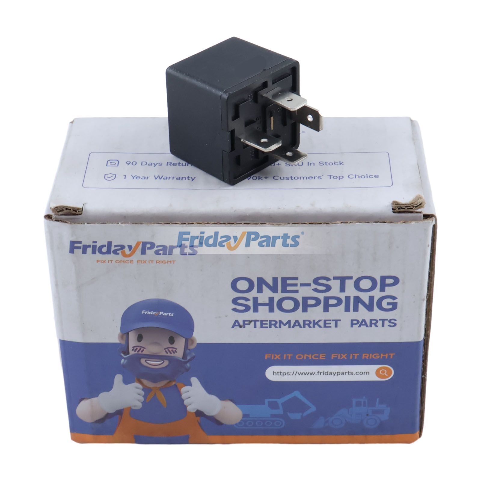 Relais 24 V 5 broches 14630764 pour pelle Volvo EC120D EC140D EC140E EC160D EC160E EC170D EC180E EC200B EC200E EC210B EC210D