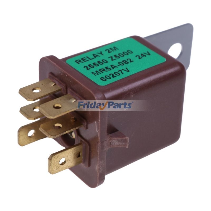 24V 6-Pin Relay MR5A-082 for Excavator