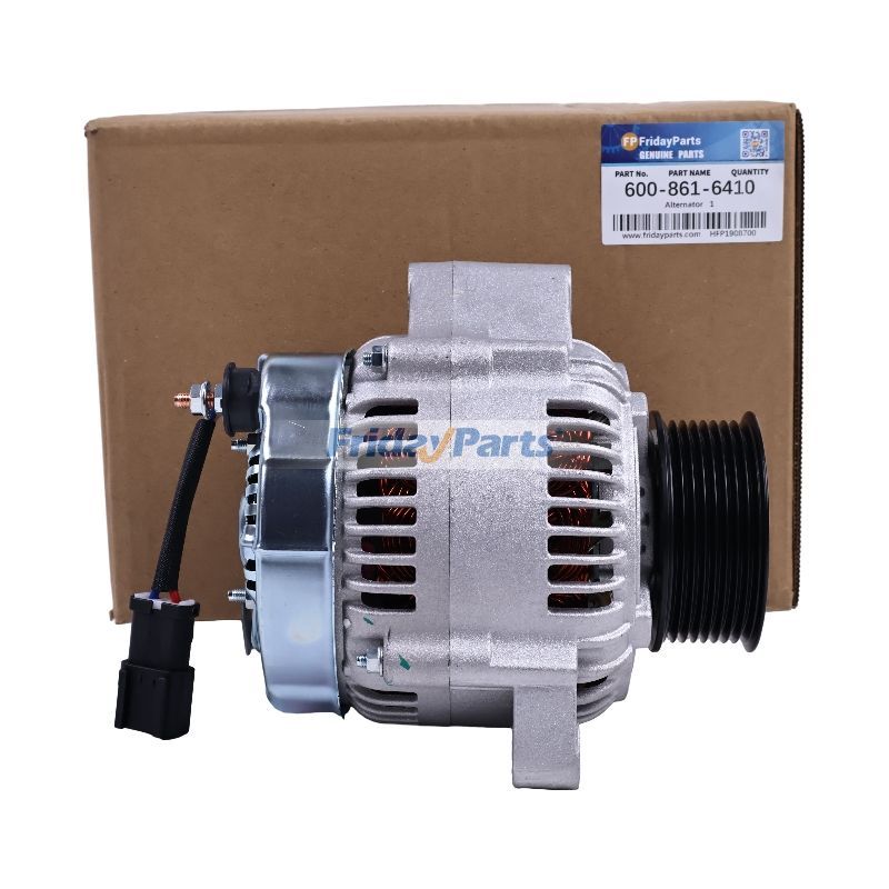 424様 Alternador 24V 60A 600-861-6420 para motor Komatsu SAA4D102E