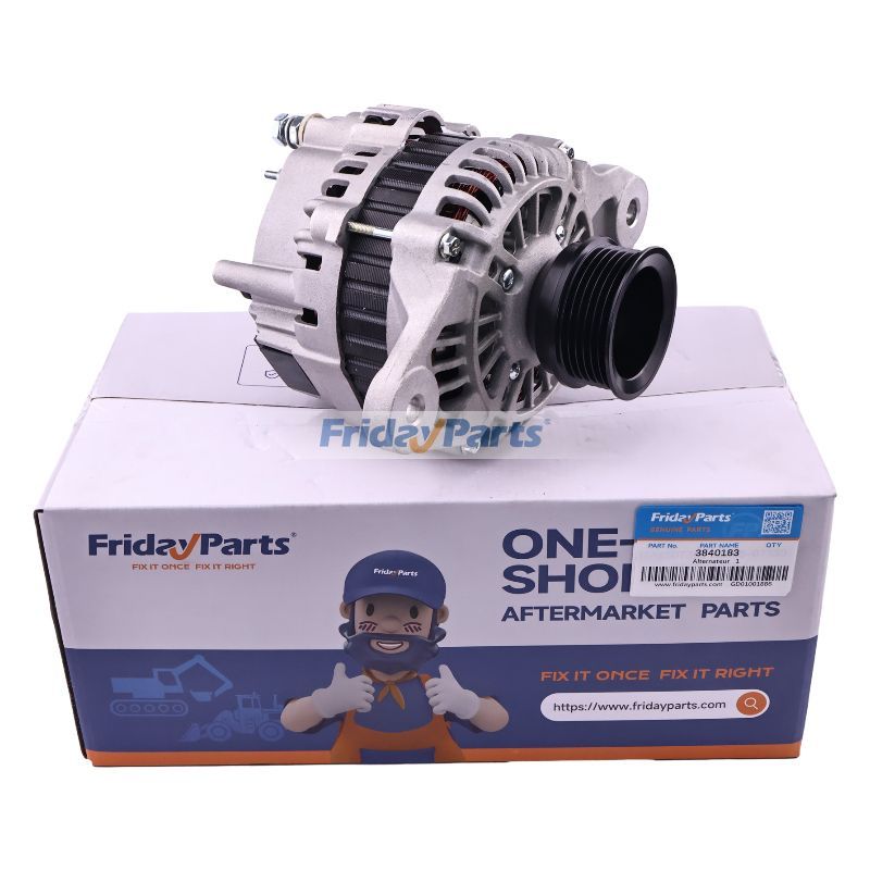 24V 80A Lichtmaschine 3840183 3803912 für Volvo Penta Motor D4-225I D4-260A D6-310D D6-330A D6-330I D4-210A-A