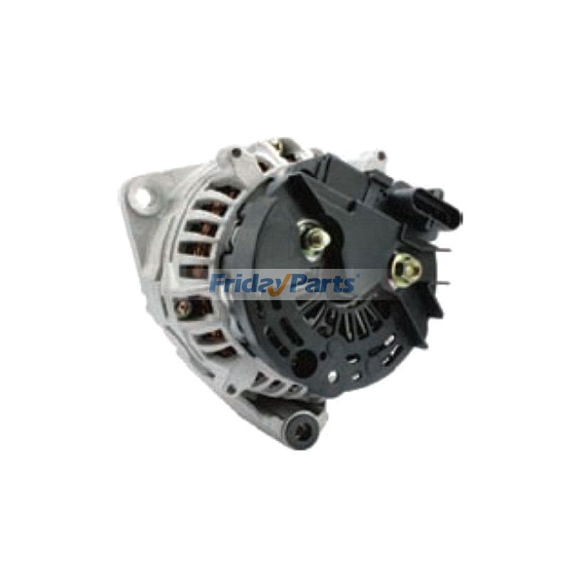 24V 80A Alternator 387011787001 for Isuzu Engine 4JJ1 4HK1 - Replaces Bosch 0124555003 Iskra IA9475 Delco 946560X