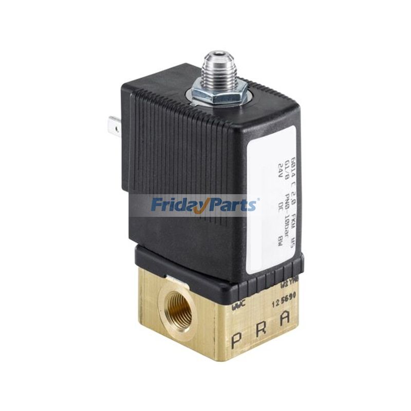 24V Aftermarket Burkert 6014 125333 G1/8 3/2-Way Solenoid Valve