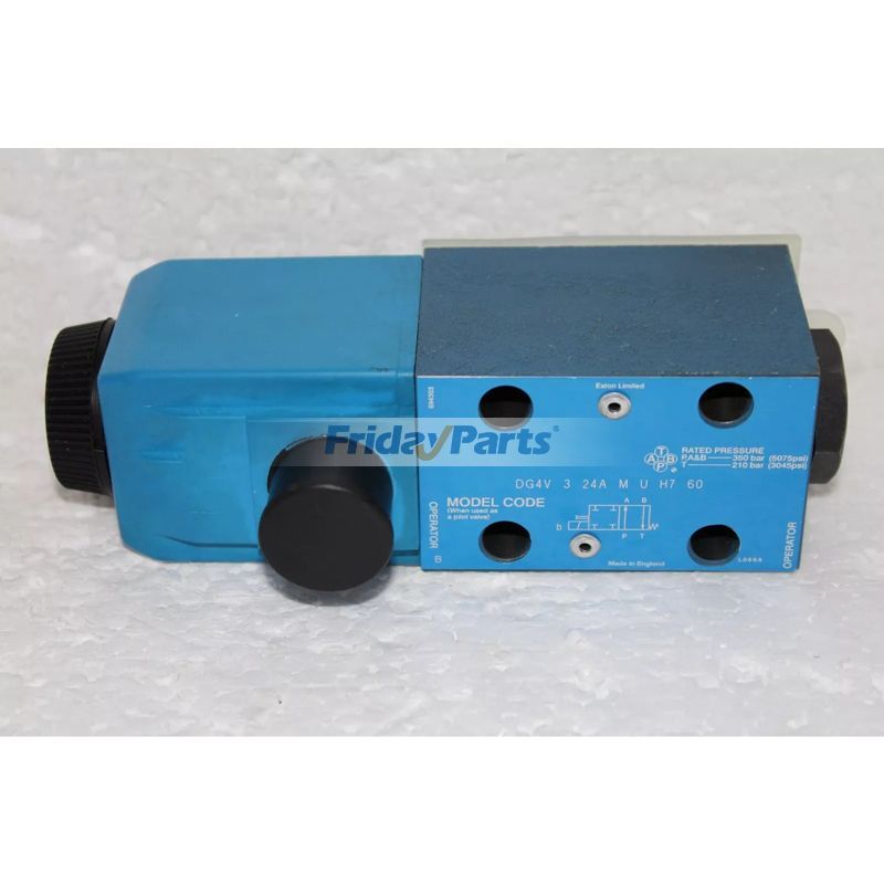 24V アフターマーケット Eaton Vickers DG4V324AMUH760 油圧制御バルブ 掘削機 ローダー ブルドーザー クレーン トラクター用