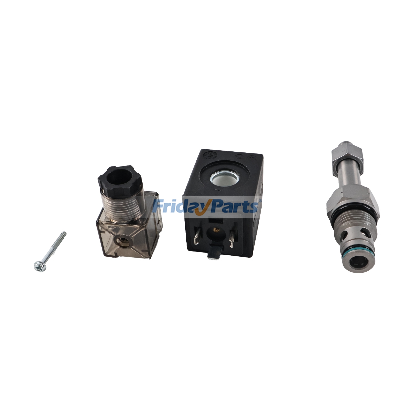 24V Aftermarket Hydraforce SV10-23P-0-N-24DG Solenoid Cartridge Valve With Coil for Excavator Loader Crane