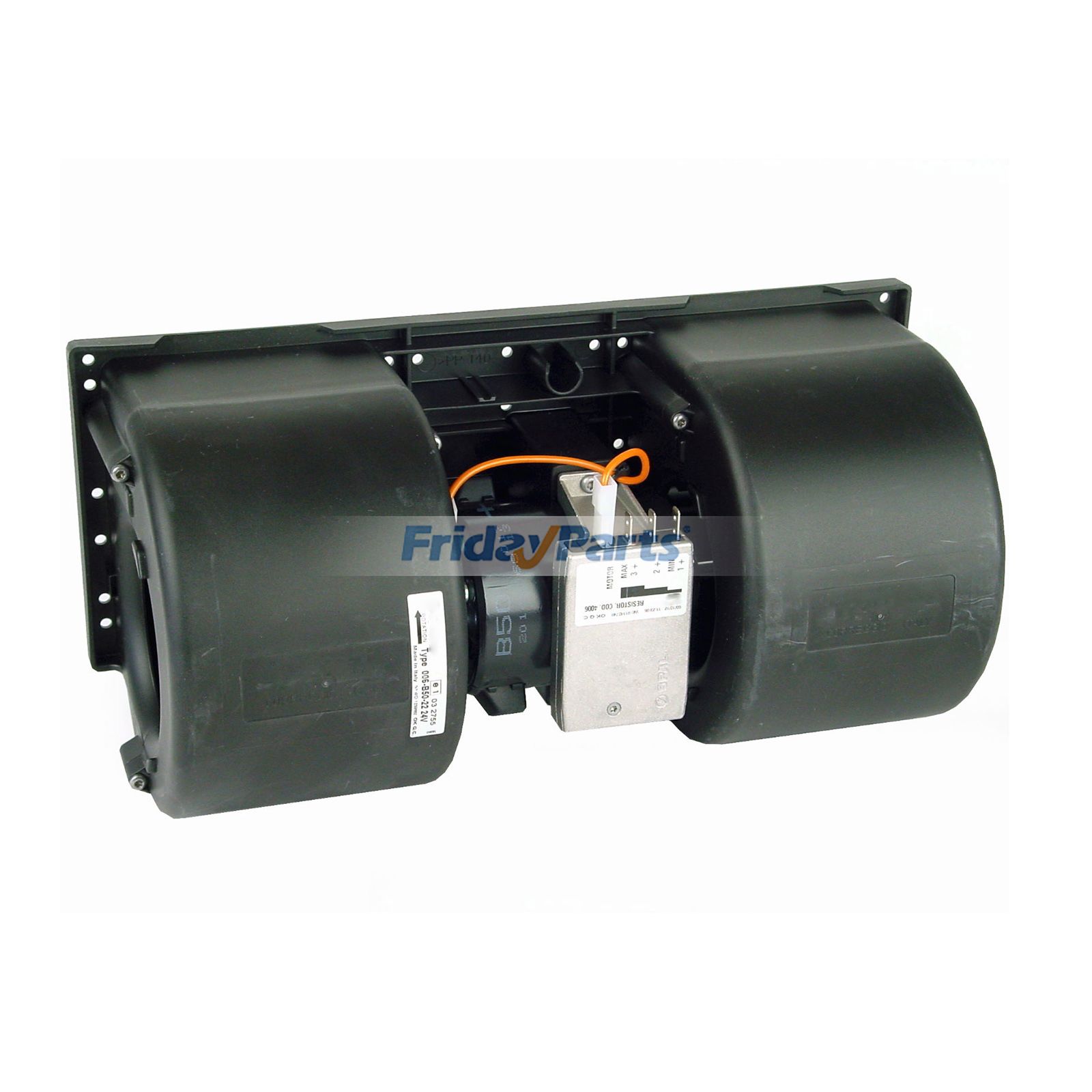 24V Aftermarket Spal 006-B50-22 Interior Blower Motor for Truck Excavator Wheel Loader