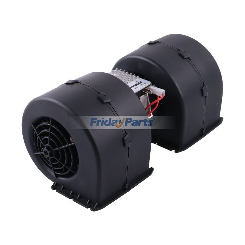 24V Aftermarket Spal 009-B40/LL-22 Evaporator Blower with Resistor for Excavator Loader Dozer