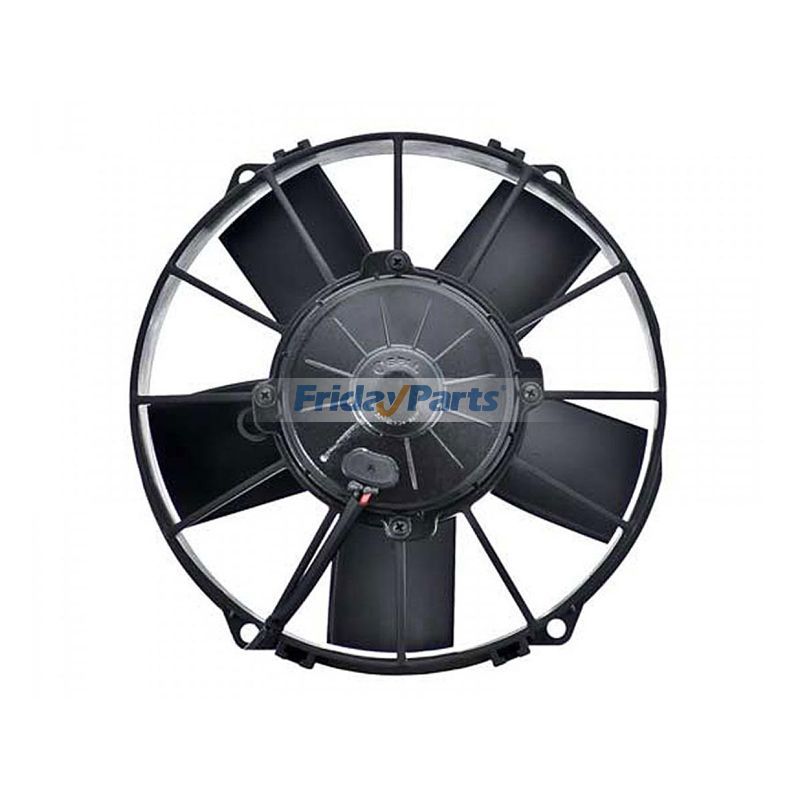 24V Aftermarket Spal VA02-BP70/LL-40A Fan for Excavator Loader Tractor