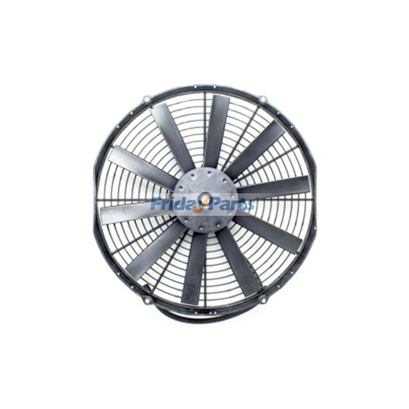 24V Aftermarket Spal VA08-BP71/LL-53S Fan for Engine Excavator Loader Tractor