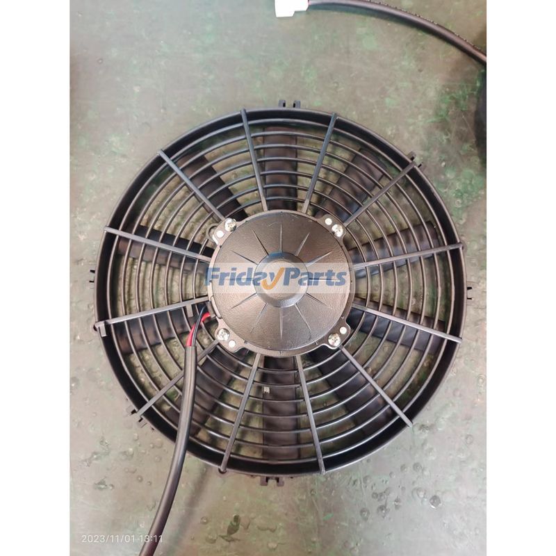 24V Aftermarket Spal VA09-BP12/C-54S Cooling Fan for Excavator Loader Dozer