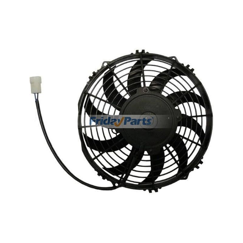 24V Aftermarket Spal VA10-BP10/C-61S Fan for Excavator Loader Dozer