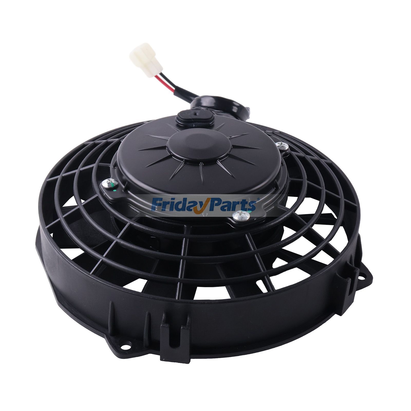 24V Aftermarket Spal VA14-BP7/C-34A Condenser Puller Fan for Excavator Loader