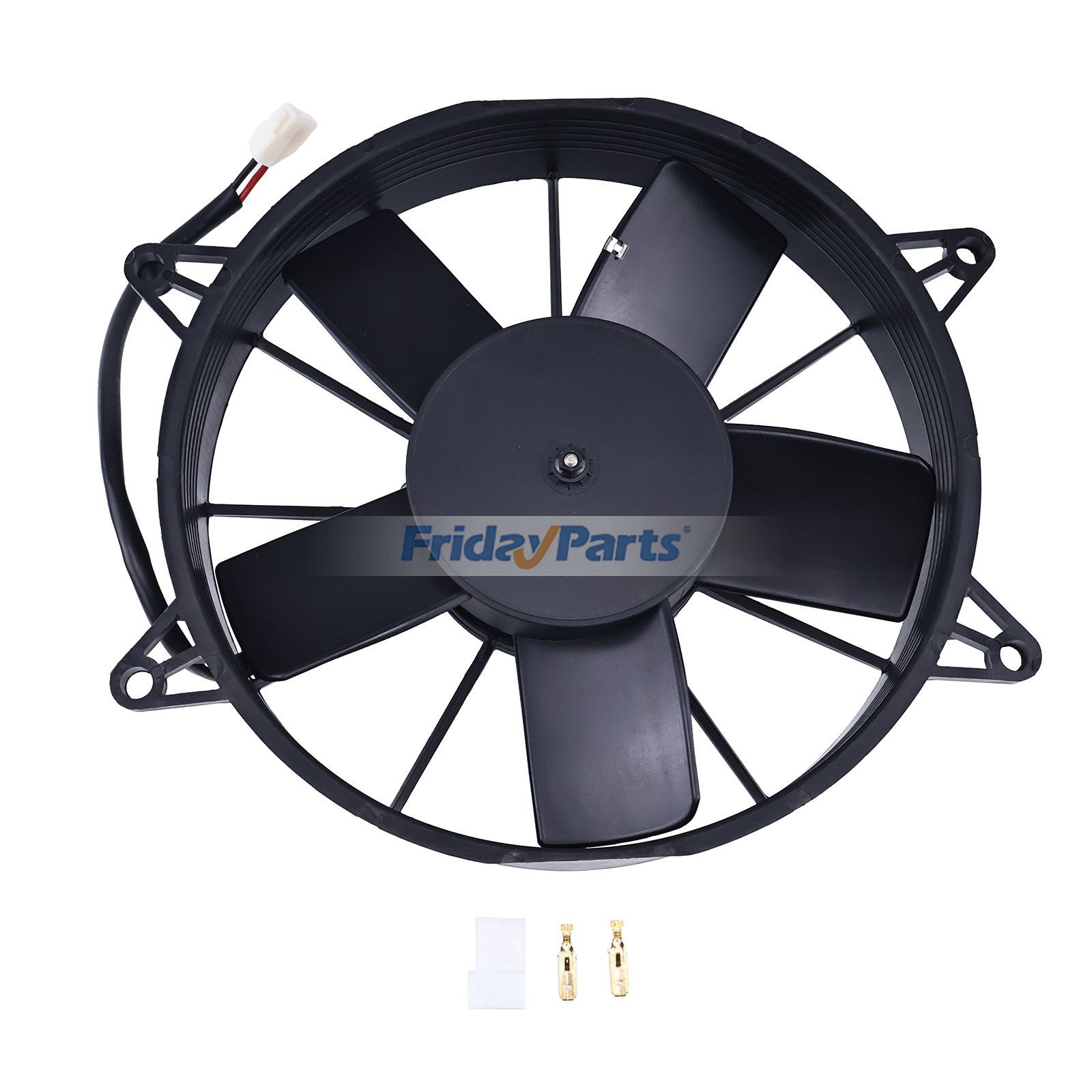 Paddle Blade Pusher Automotive Cooling Fan Assembly in Stock in China,USA