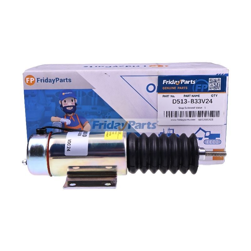 24 V Aftermarket Trombetta D513-B33V24 Stopmagnetventil für Baggerlader Bulldozer Traktorkran