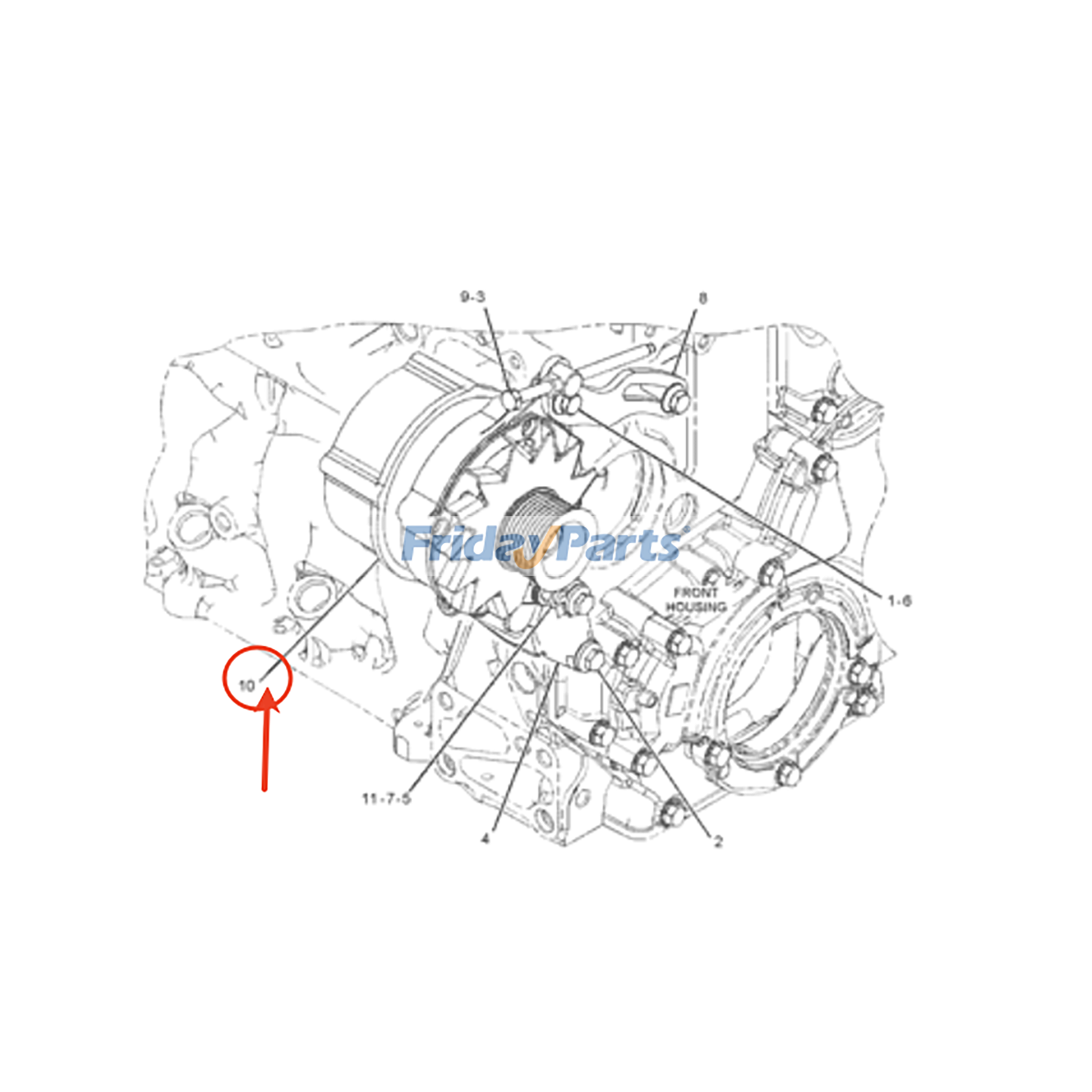 Alternator for Engine,Excavator