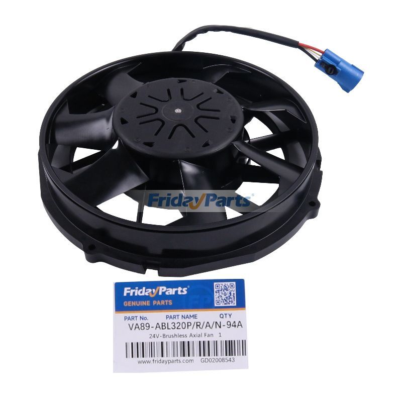 12V Brushless Axial Fan VA89-ABL320P/R/A/N-94A Replacement for Spal