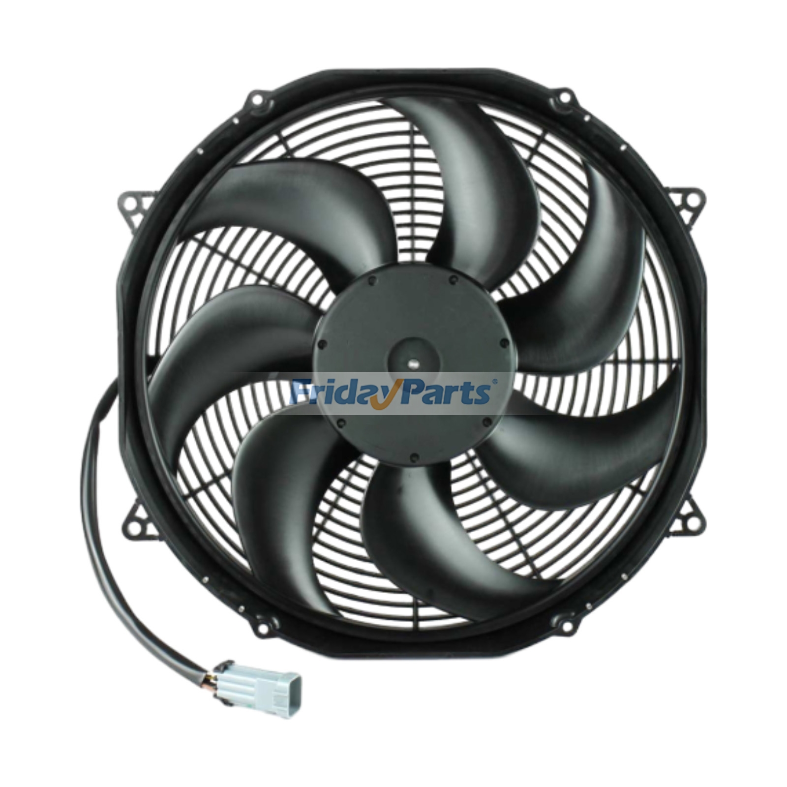24V Brushless Electric Axial Fan - Replaces Spal VA91-BBL341P/R/A/N-65A