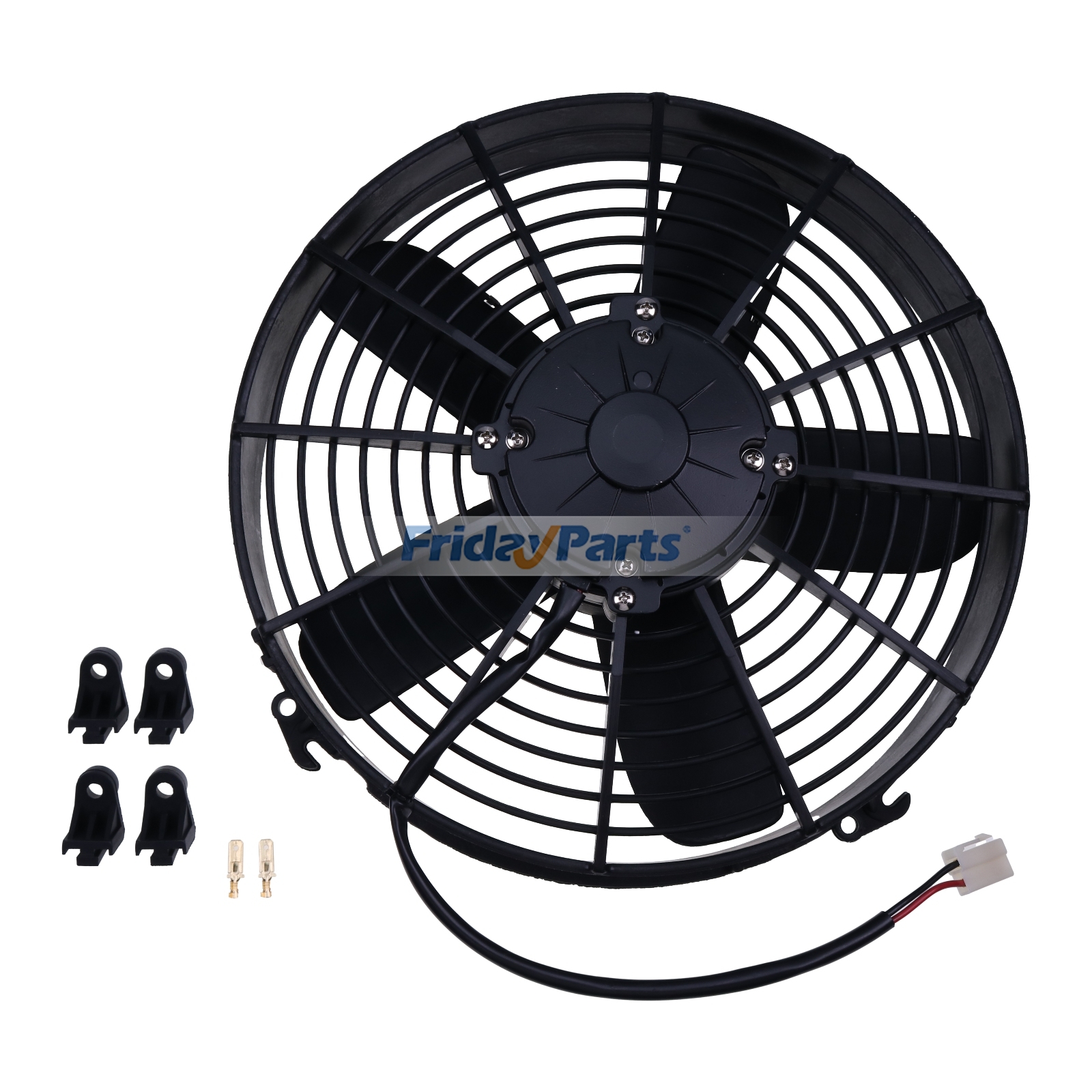 Ventilador soplador de radiador de refrigeración de 24 V, repuesto para Spal 30102535