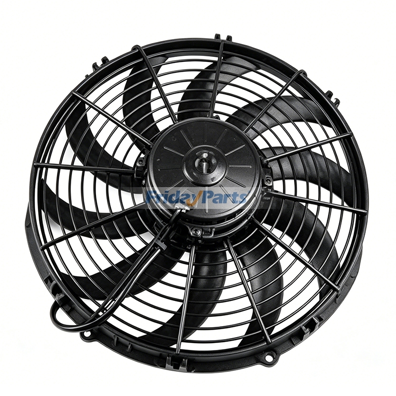 24V Curved Blade Cooling Fan Replacement for Spal VA10-BP70/LL-61S