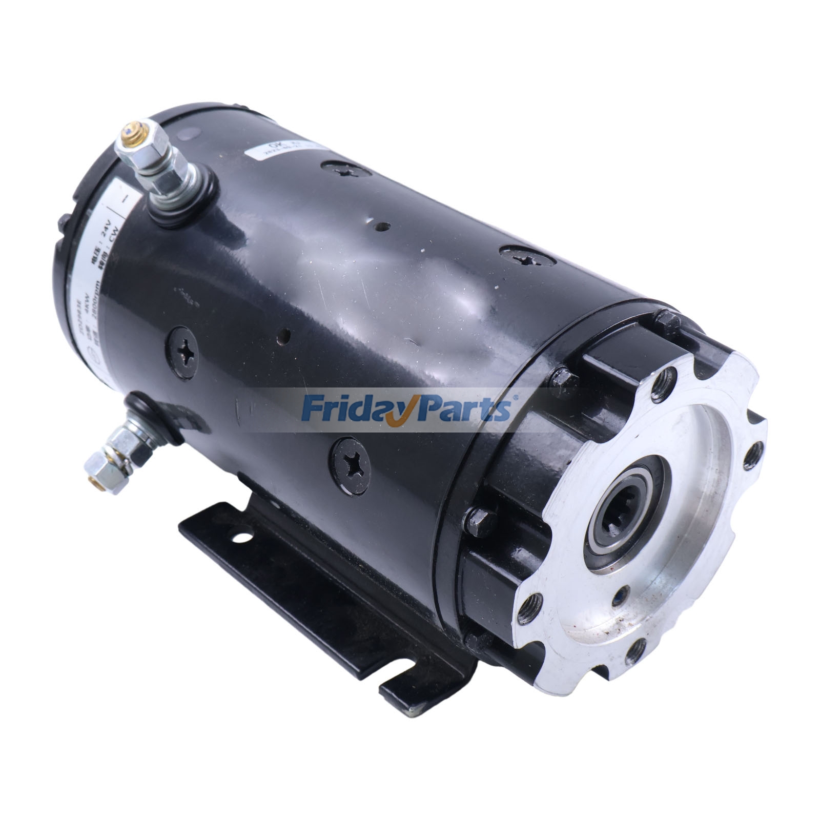 24V DC Motor without Relay 2201044 for Doosan Wheel Loader MEGA 160 160TC 200TC-V 250-V TIER-II 300-V 400-V TXL160-1 TXL250-1 TXL400-1