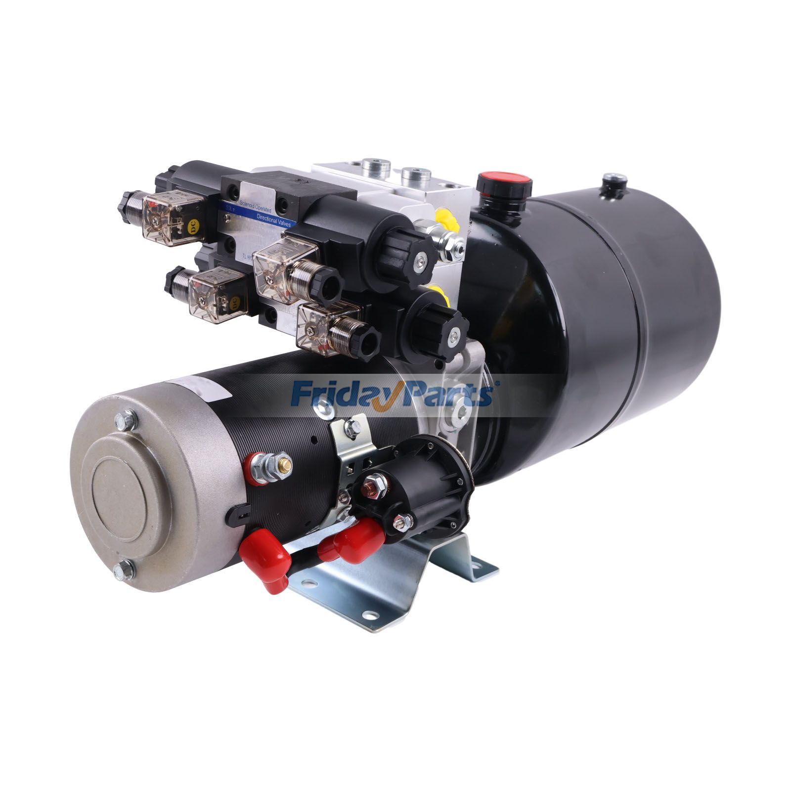 Pompe hydraulique pour chasse-neige 24 V CC HPU-SP-24VDC, réservoir en acier à double effet de 8 litres, pour camionnette, remorque à benne basculante, élévateur à ciseaux