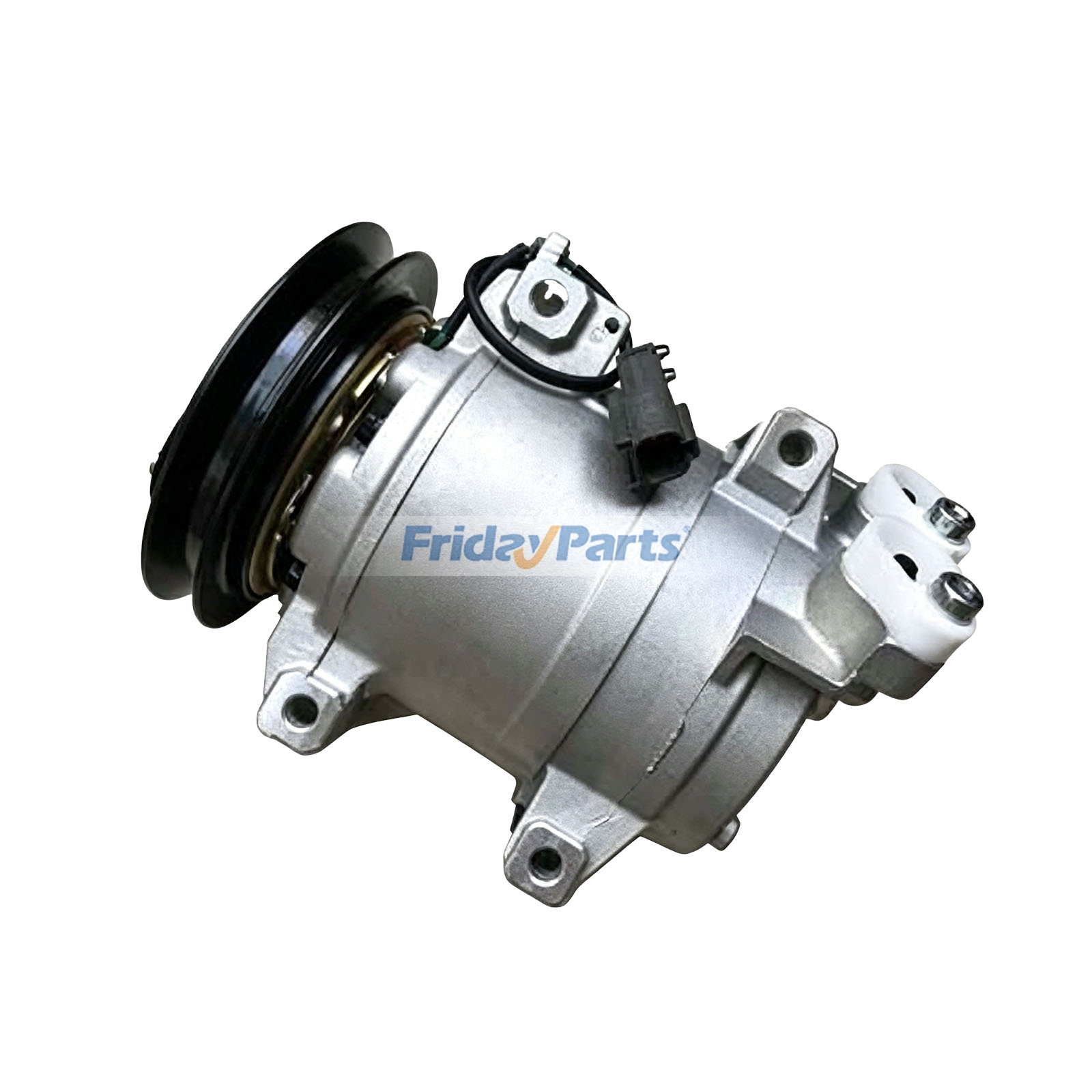 24V DKS17CH 1PK A/C Compressor 4663927 for John Deere 75D 85D Hitachi ZAXIS75US-3 ZAXIS85USB-3 Excavator