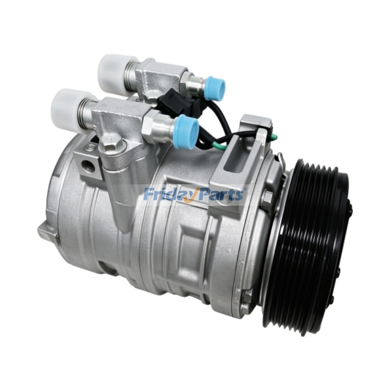 24V DKS22-X A/C Compressor for Truck Refrigeration Unit - Replaces Valeo T21534BC T21532BB
