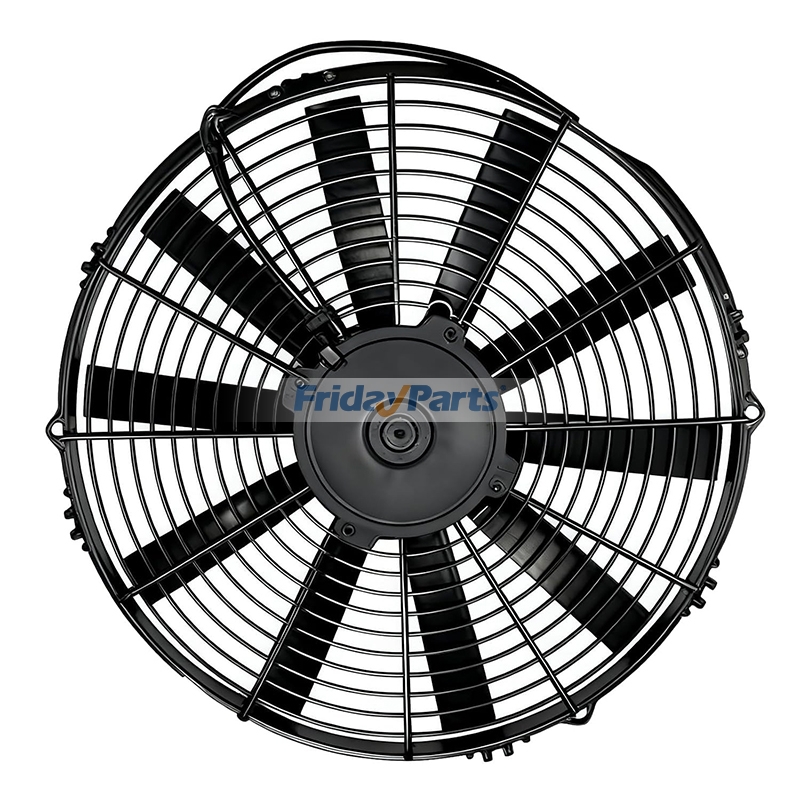24V Electric Cooling Radiator Fan Blower Replacement for Spal VA09-BP8/C-27A