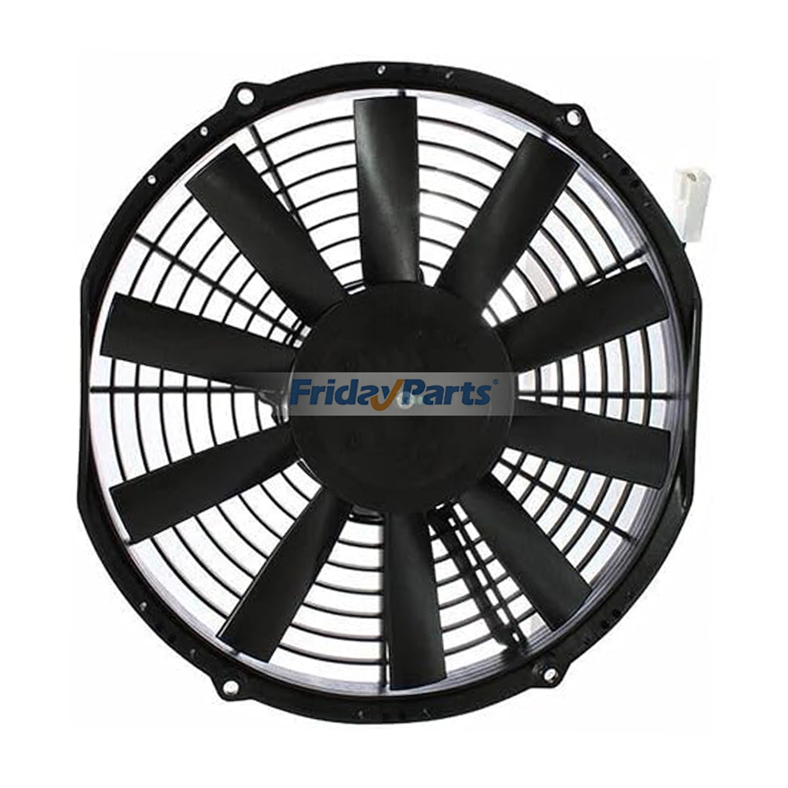 Ventilador de radiador eléctrico de 24 V, repuesto para Spal VA11-BP12C-29S 30100349 Para Spal